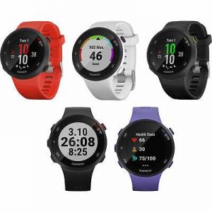 Garmin Forerunner 45/45S GPS Heart Rate Monitor Running Smartwatch